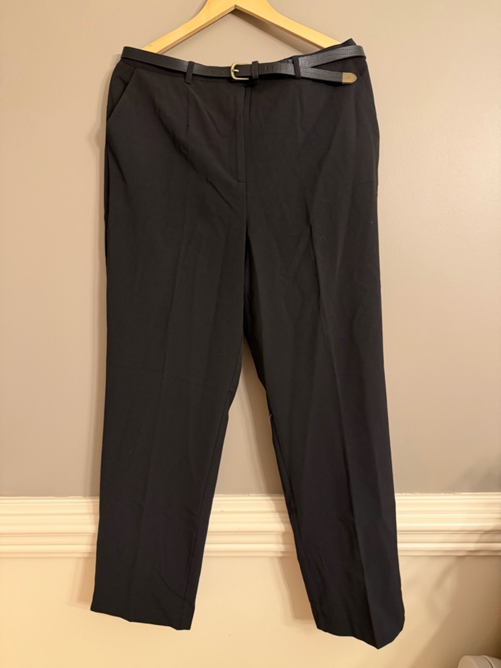 Sag Harbor Stretch "Must Haves" Black Trousers - NWT - 16